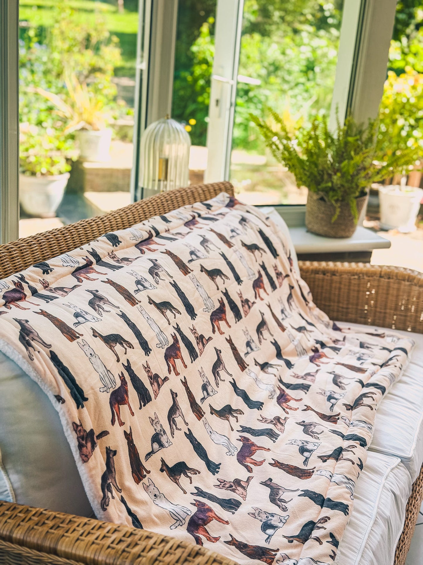 German Shepheard Dog Blanket