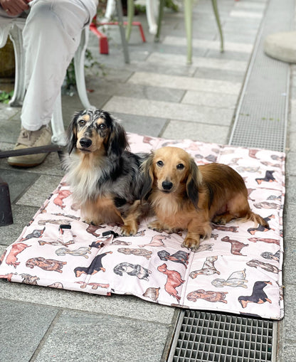 The Dachshund Travel Mat