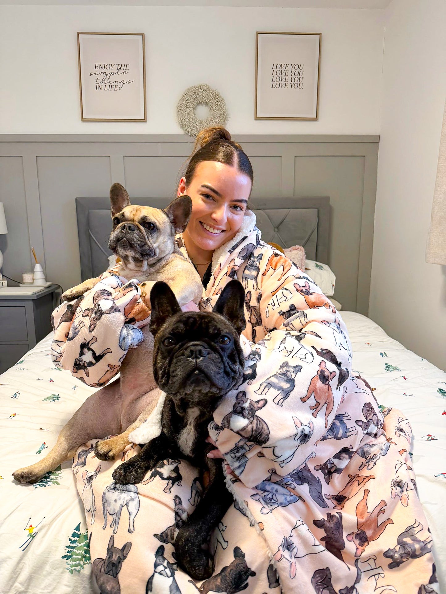 The French Bulldog Snuggle Hoodie