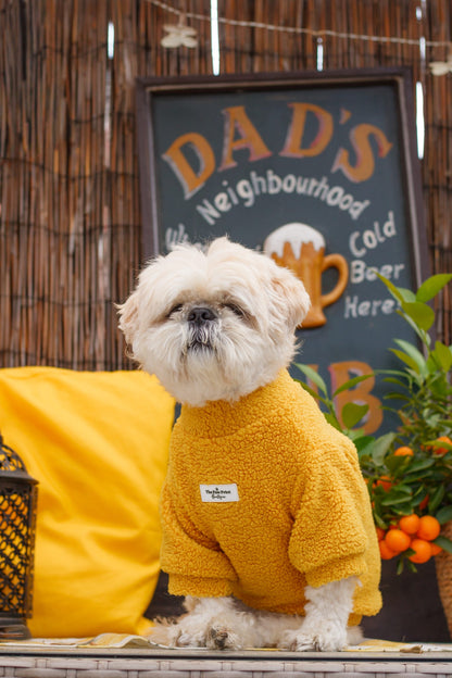 Teddy Fleece - Mustard