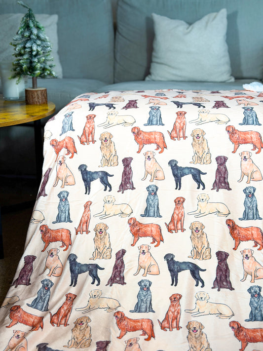 The Labrador / Retriever Human Blanket