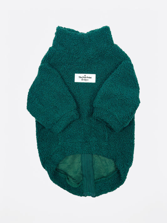 The Forest Green Teddy Fleece