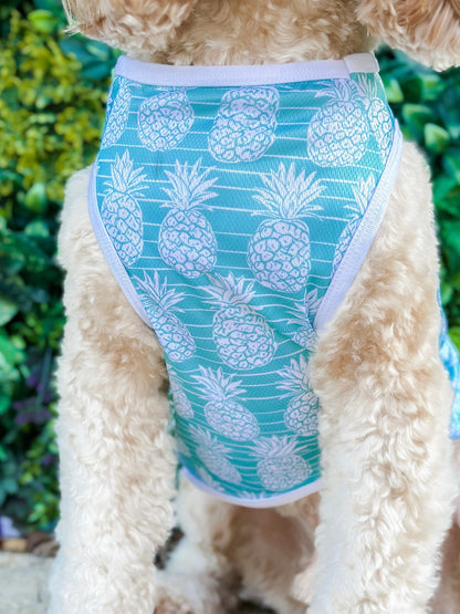 The Pineapple Pawty Cooling Vest