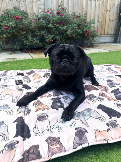 The Pug Travel Mat
