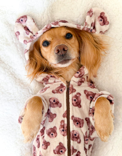The Little Bear Cub Snuggle Fleece (With Hood & Ears)