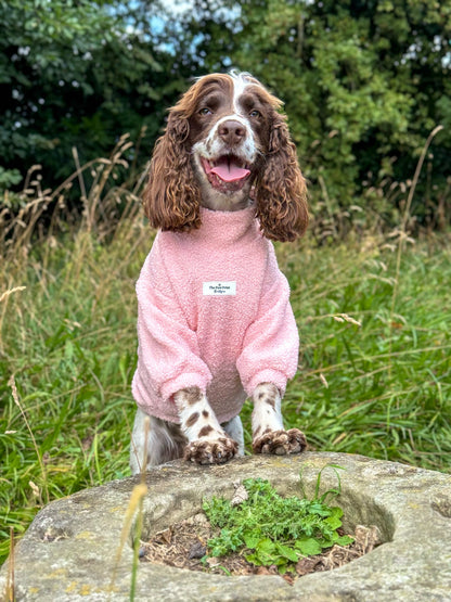 The Baby Pink Teddy Fleece