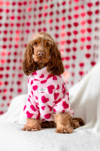 The Love Hearts Fluffy & Fabulous Fleece - Pink