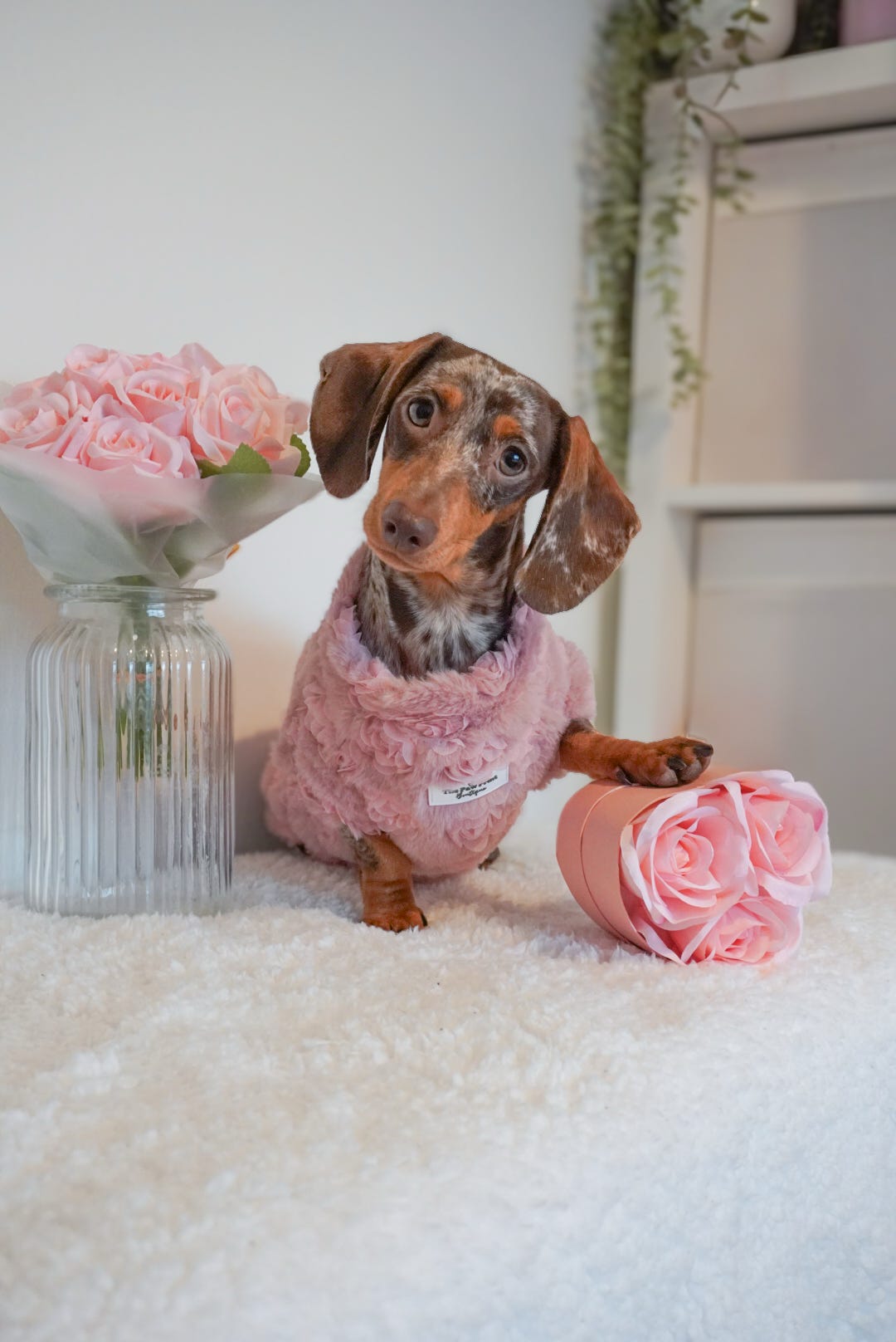 The Roses Fleece - Pink