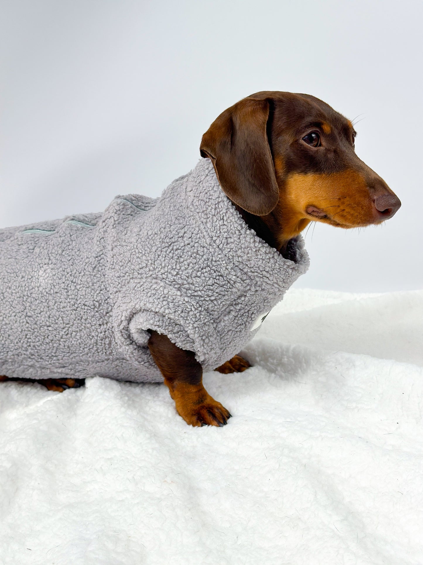The Grey Teddy Fleece