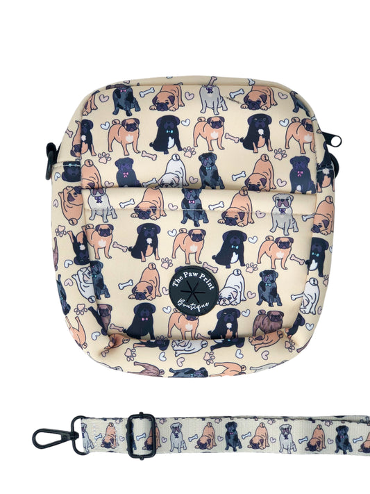 The Pug Dog Walking Bag