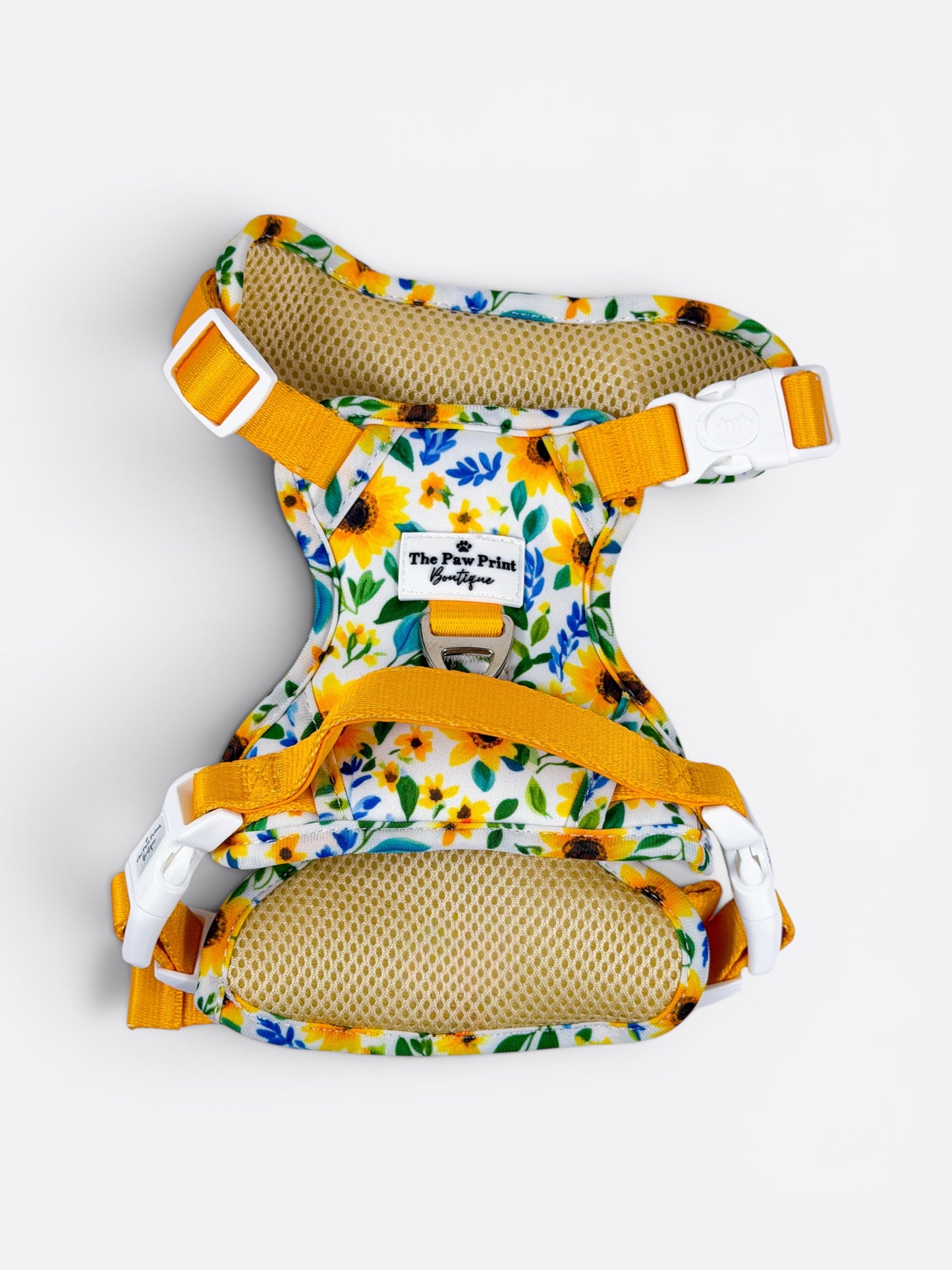 Sunny Sunflowers Adventure Paws Harness