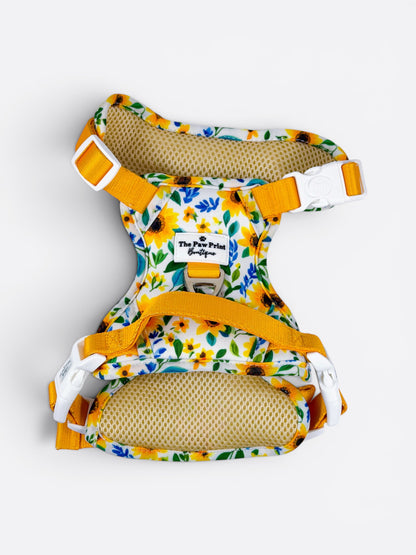 Sunny Sunflowers Adventure Paws Harness