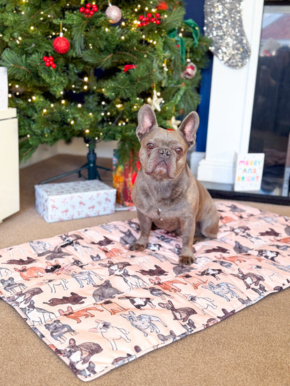 The French Bulldog Travel Mat