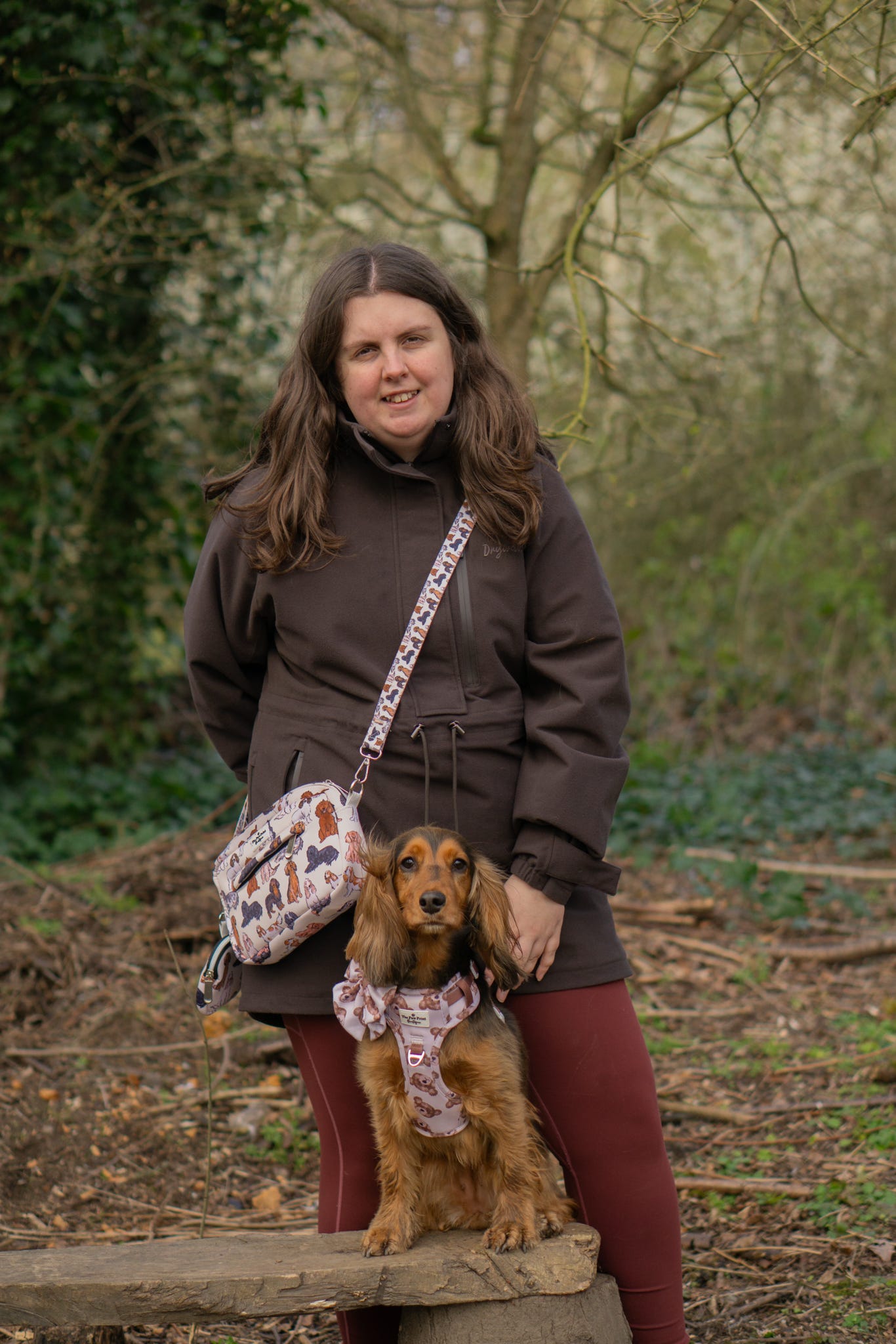 The Spaniels Dog Walking Bag