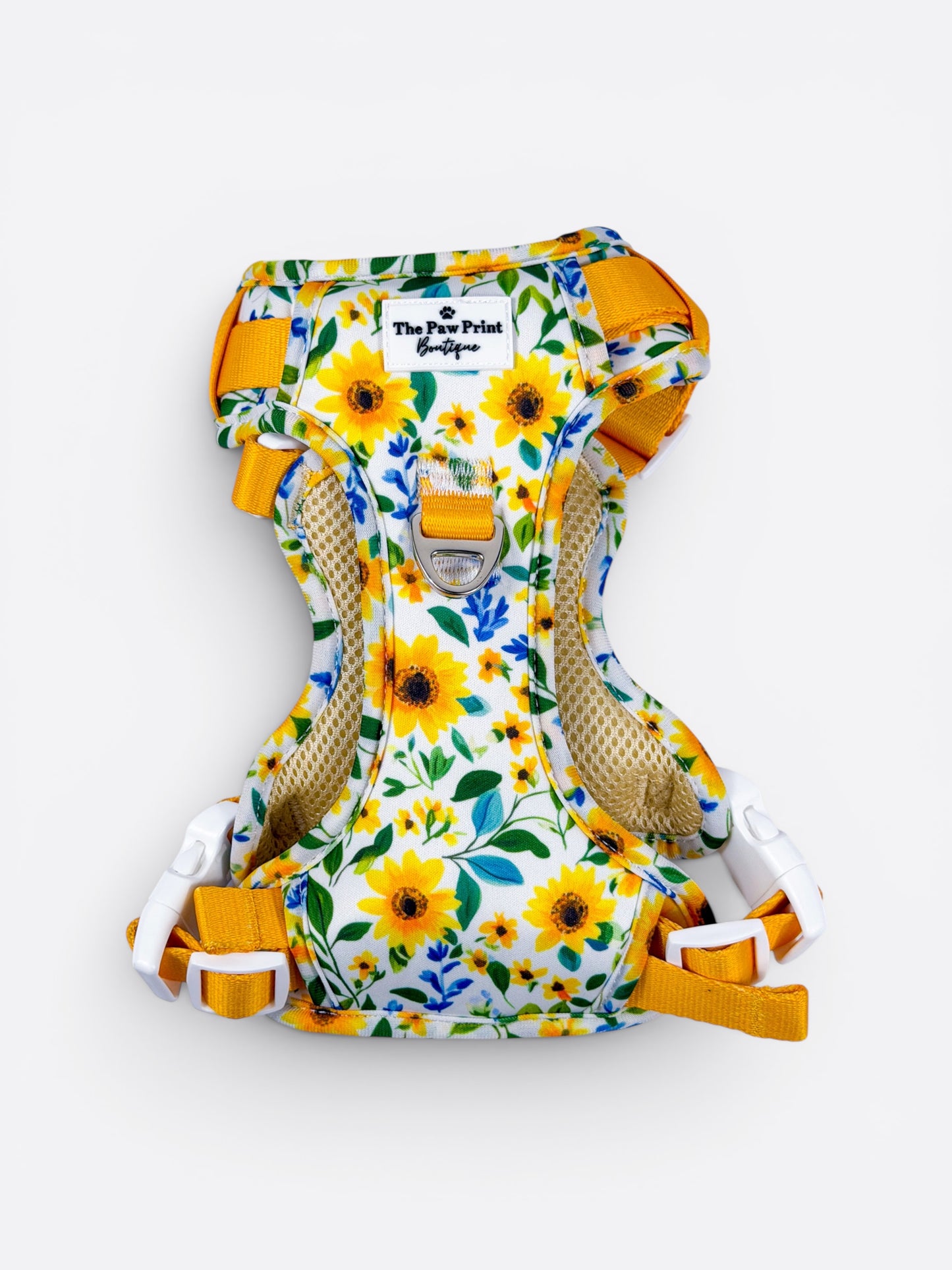 Sunny Sunflowers Adventure Paws Harness