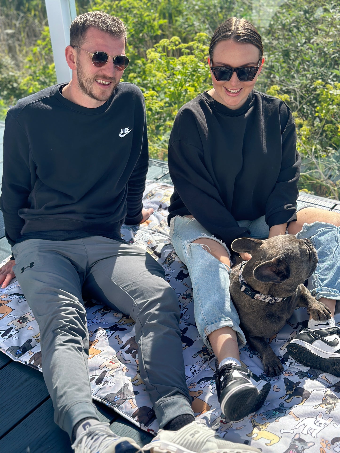 The French Bulldog Picnic Mat