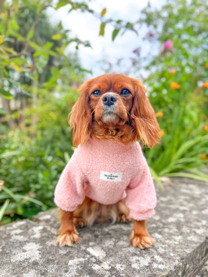 The Baby Pink Teddy Fleece