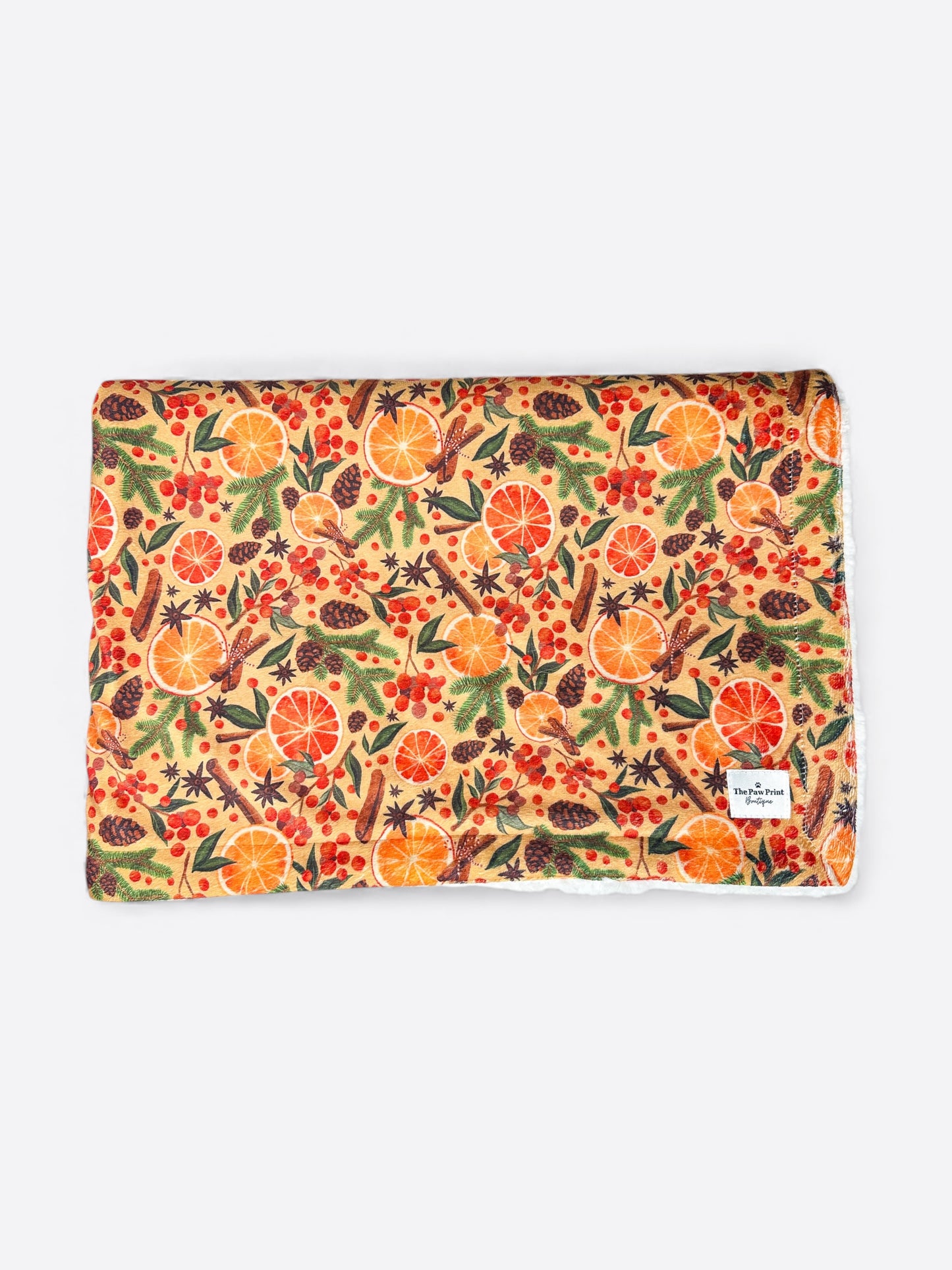 Winter Scents Dog Blanket