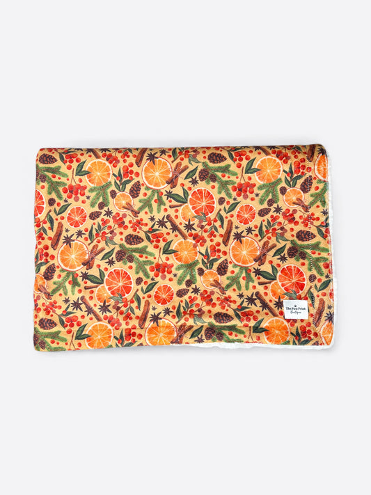 Winter Scents Dog Blanket