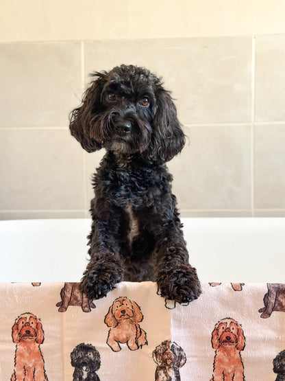 The Oodles & Doodles Dog Towel