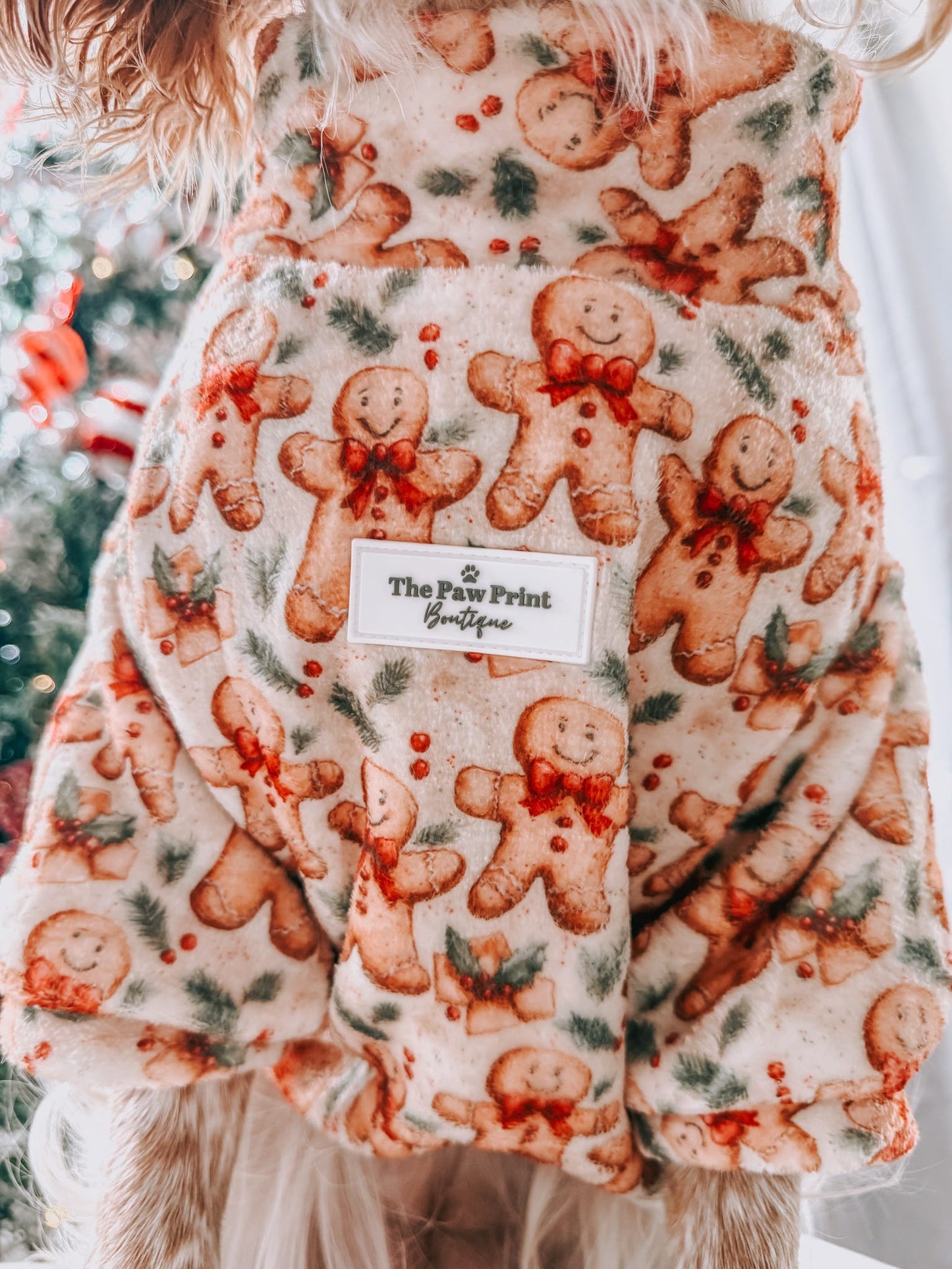 Gingerbread Grove Snuggle Fleece