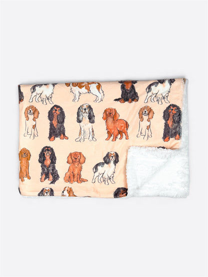 The Cavalier Dog Blanket