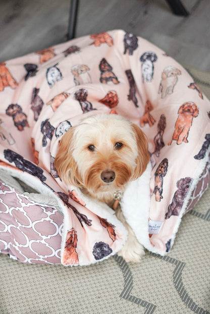 The Oodles & Doodles Dog Blanket