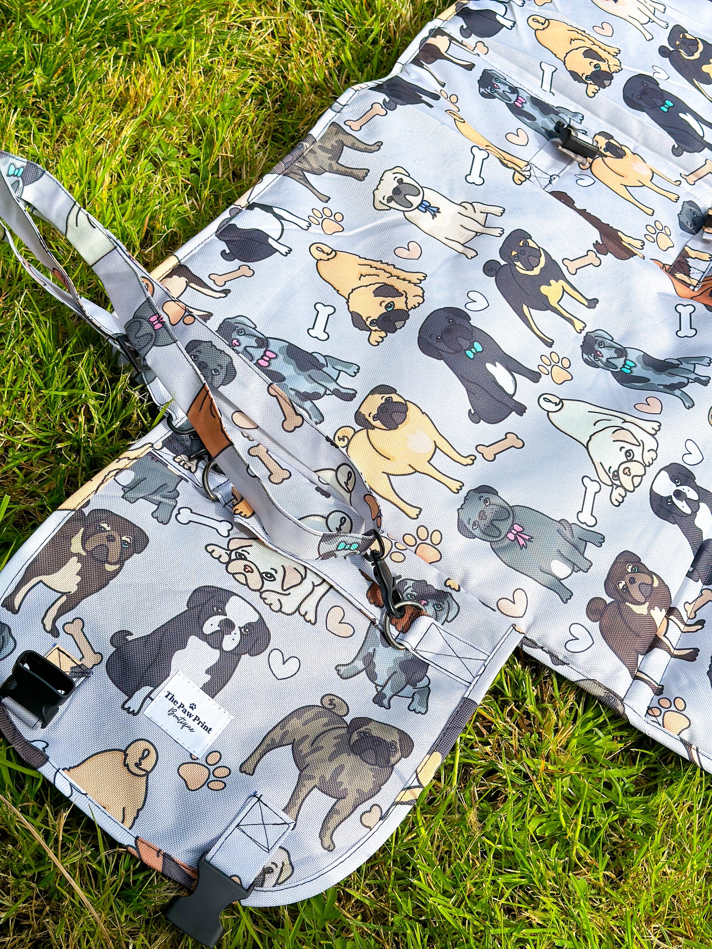 The Pug Picnic Mat