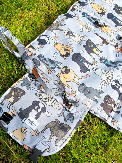 The Pug Picnic Mat
