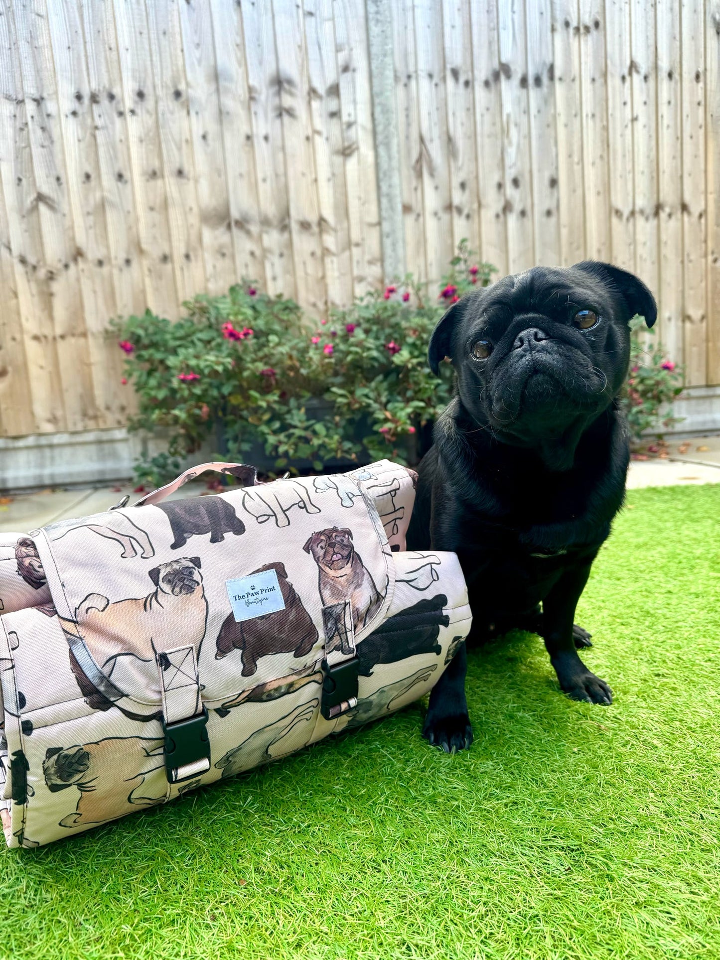 The Pug Travel Mat