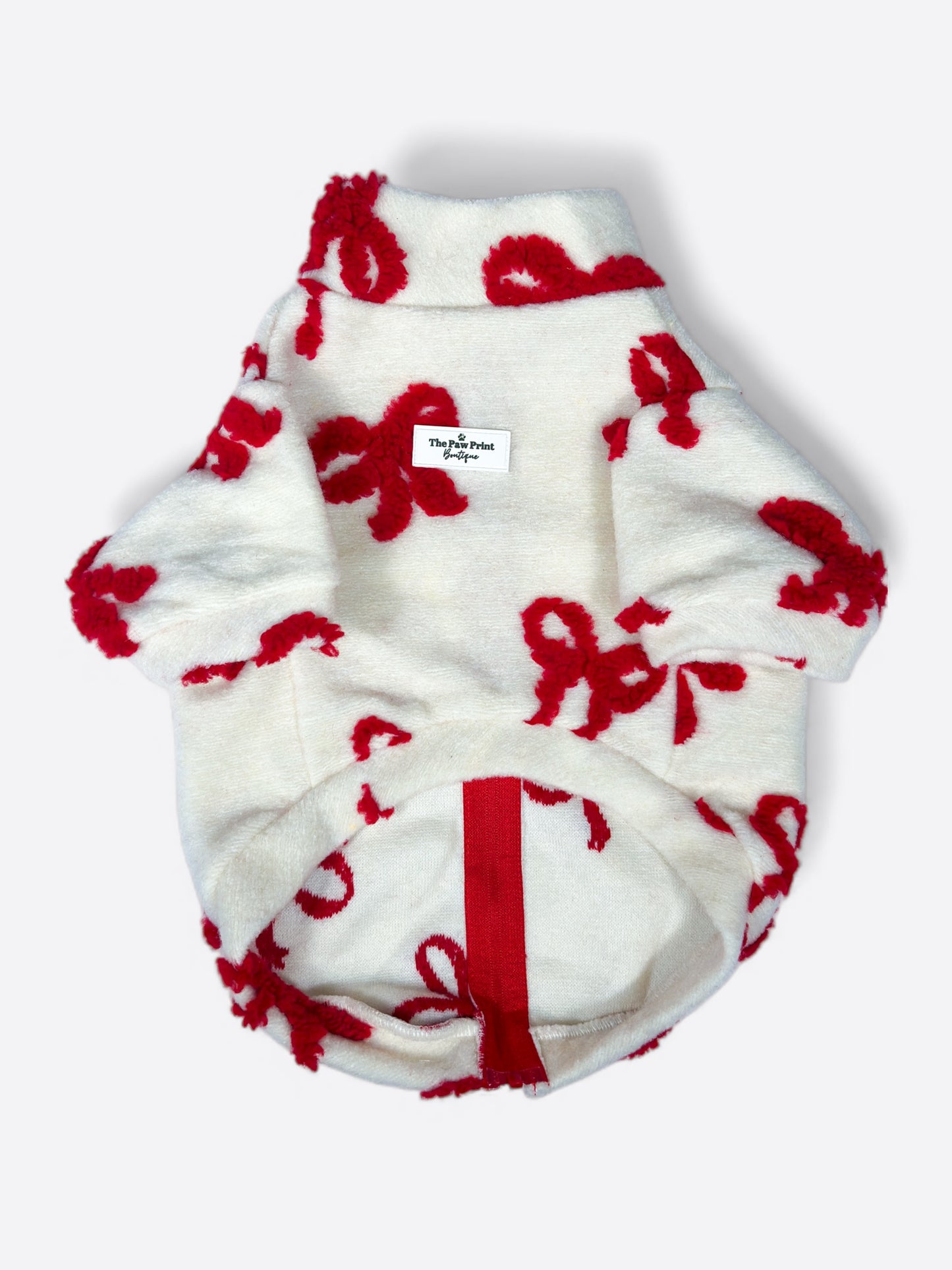 The Red Bow Fleece