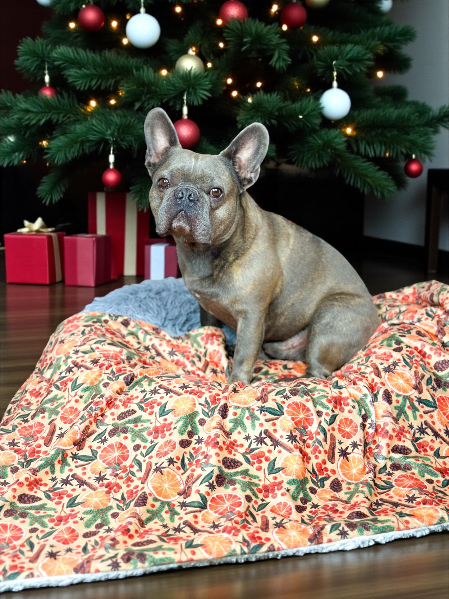 Winter Scents Dog Blanket