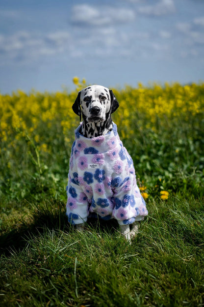 The Lavender Lilac Floral Fleece