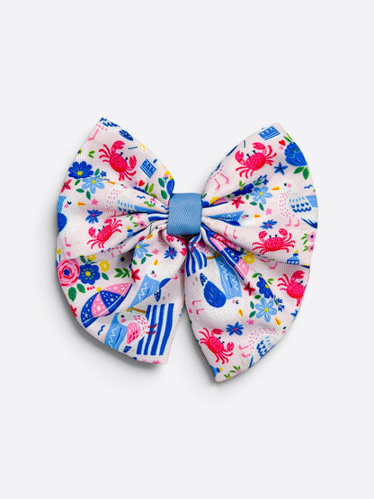 Santorini Seagulls Bow Tie