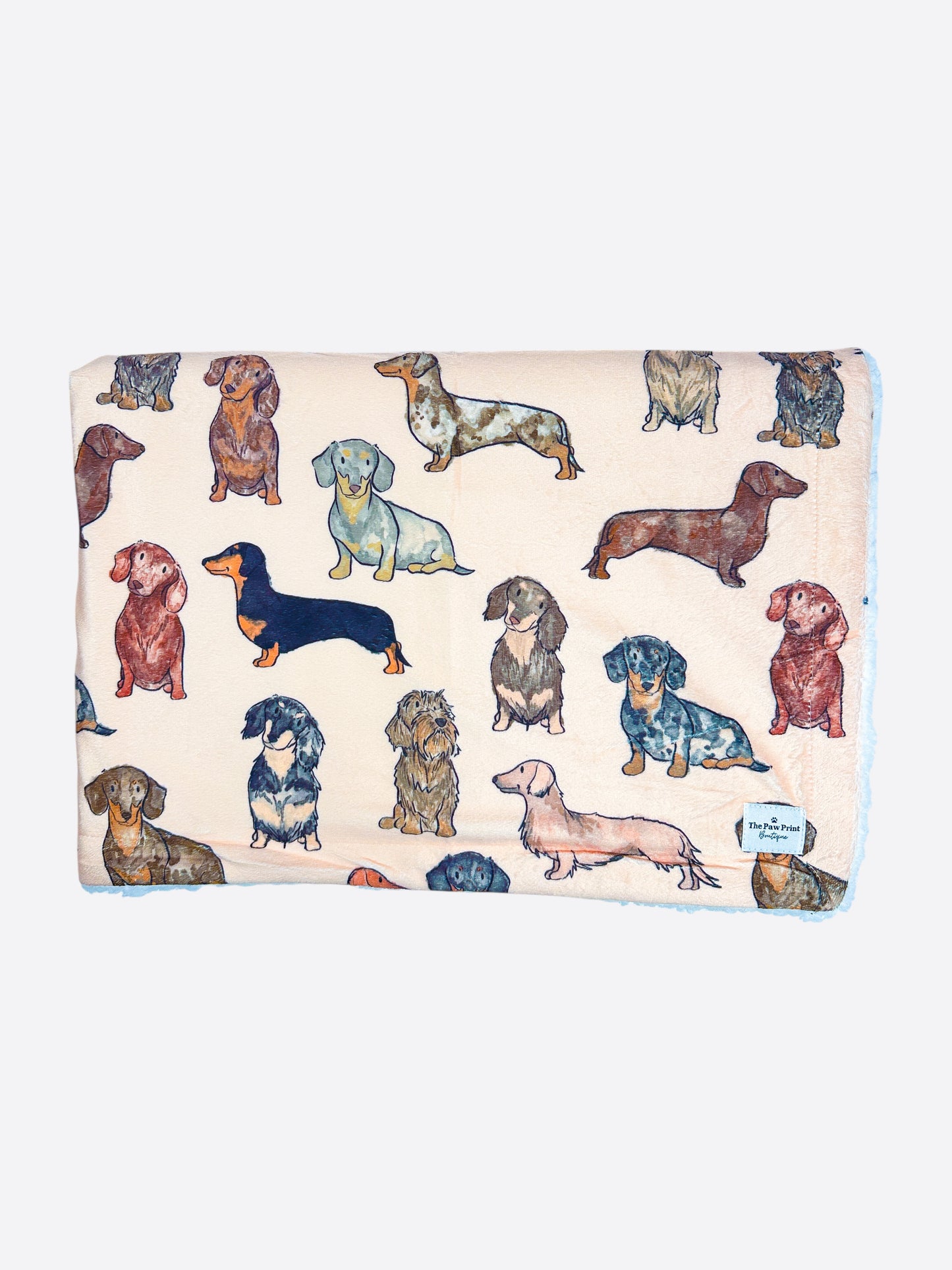 The Dachshund Dog Blanket