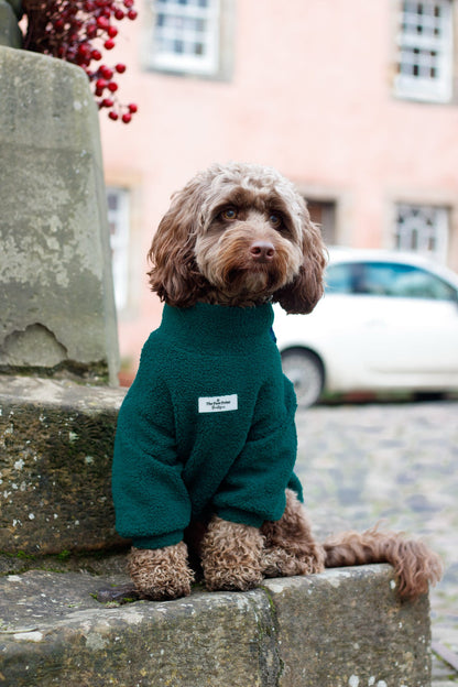 The Forest Green Teddy Fleece