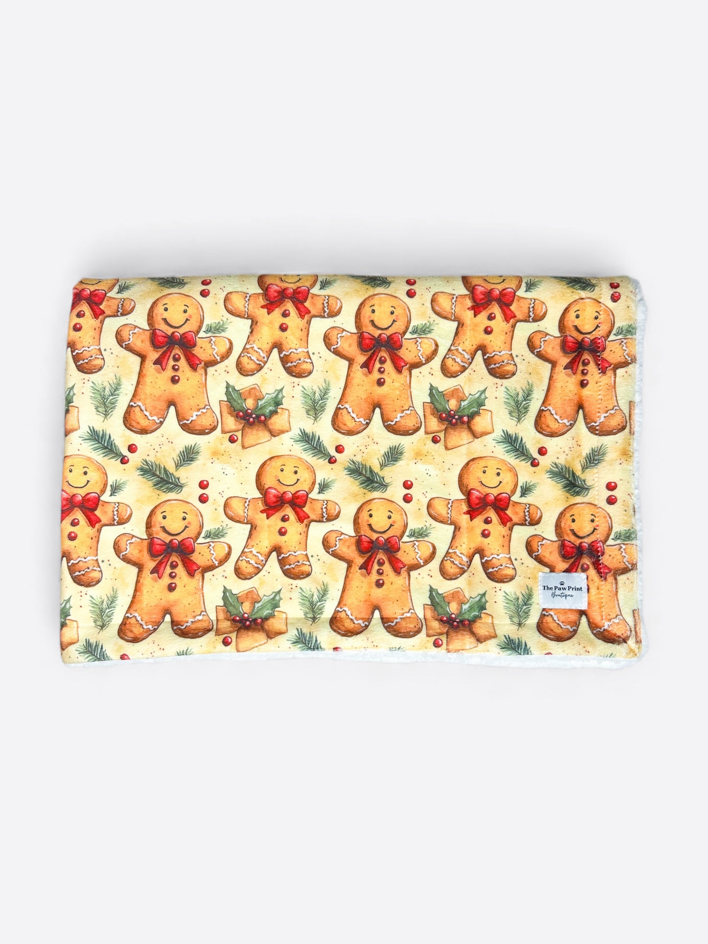 Gingerbread Grove Dog Blanket
