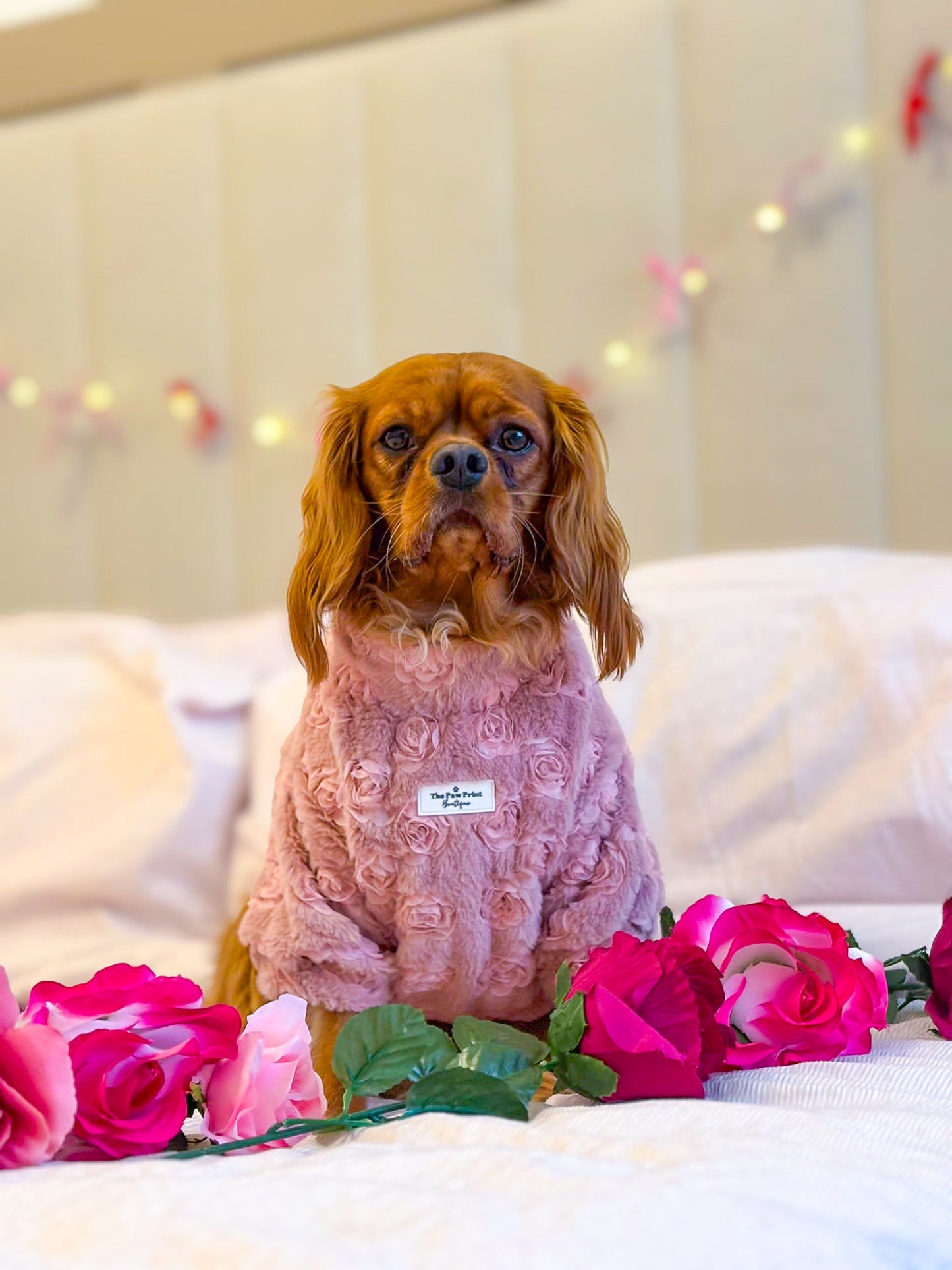 The Roses Fleece - Pink