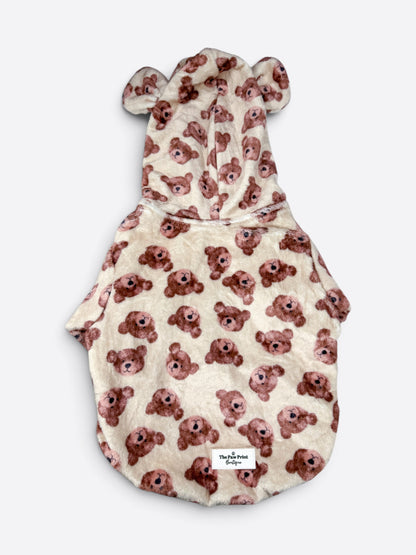 The Little Bear Cub Snuggle Fleece (With Hood & Ears)