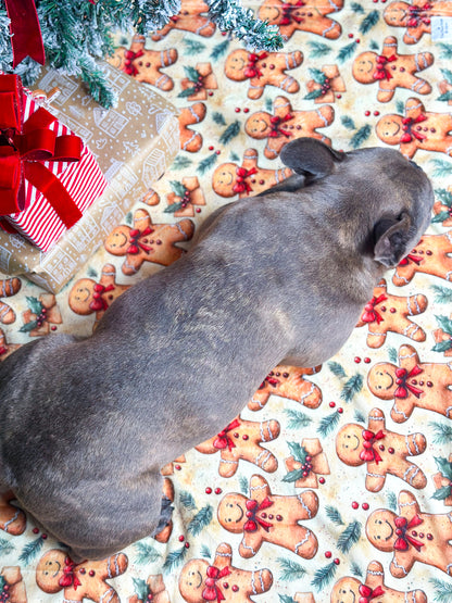Gingerbread Grove Dog Blanket