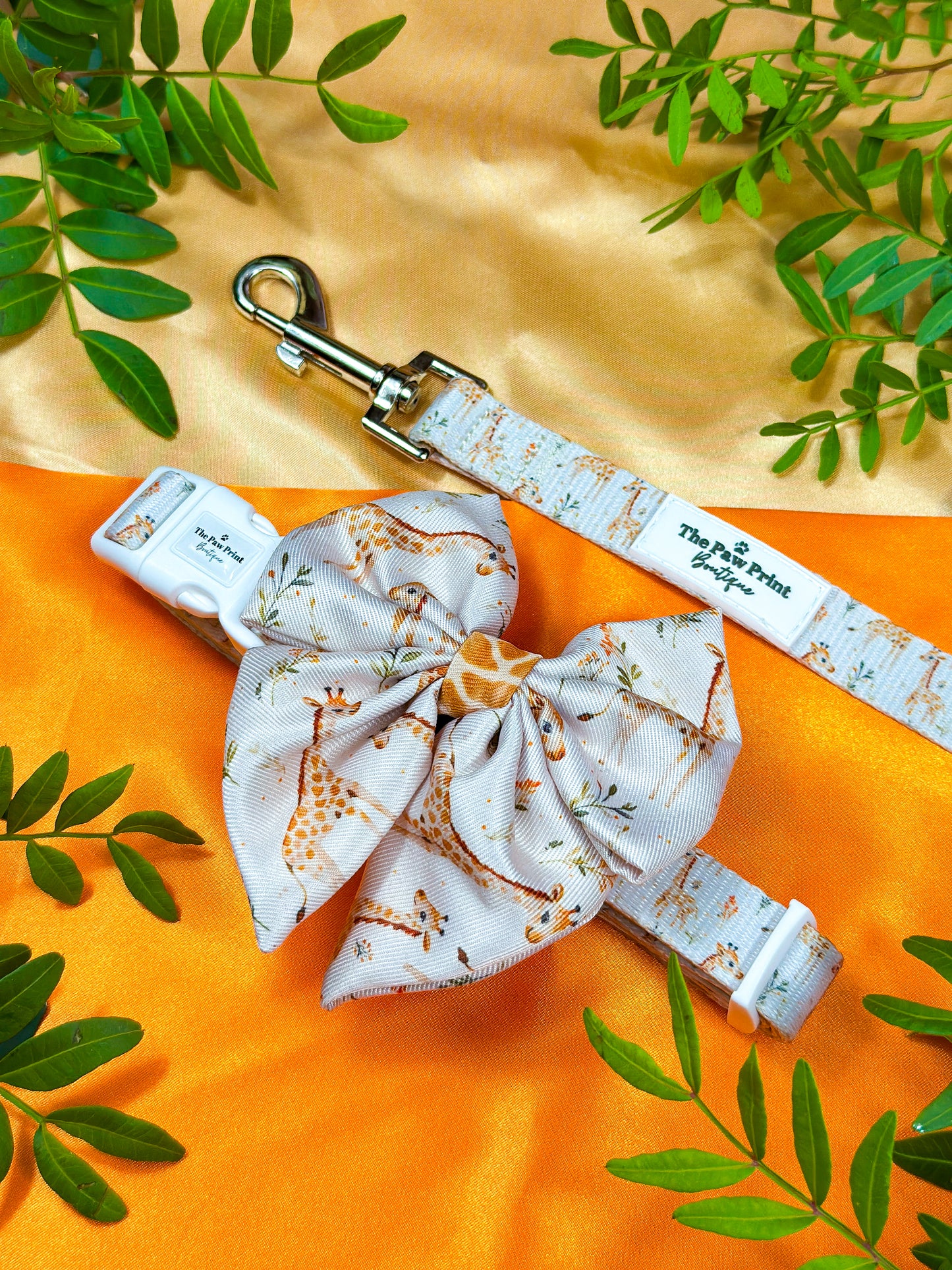 The Graceful Giraffe Bow Tie