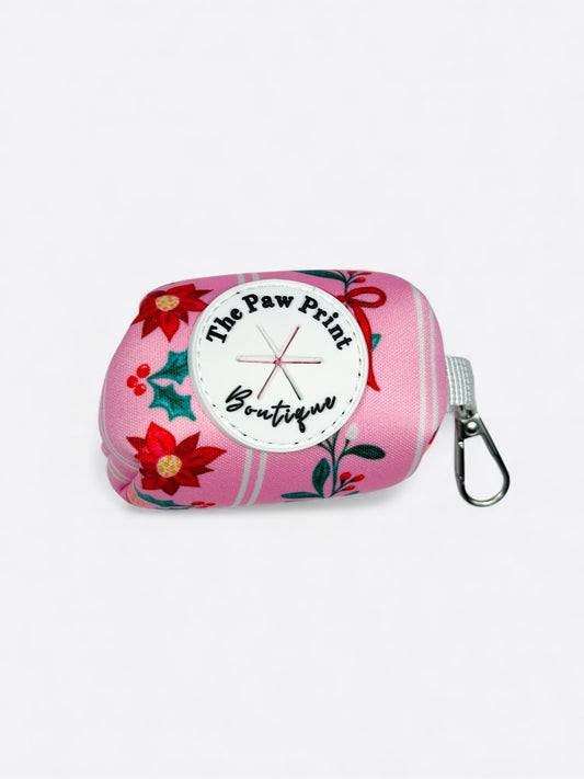 Merry Pinkmas Poo Bag Holder