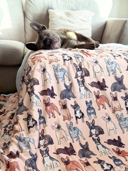 The French Bulldog Human Blanket