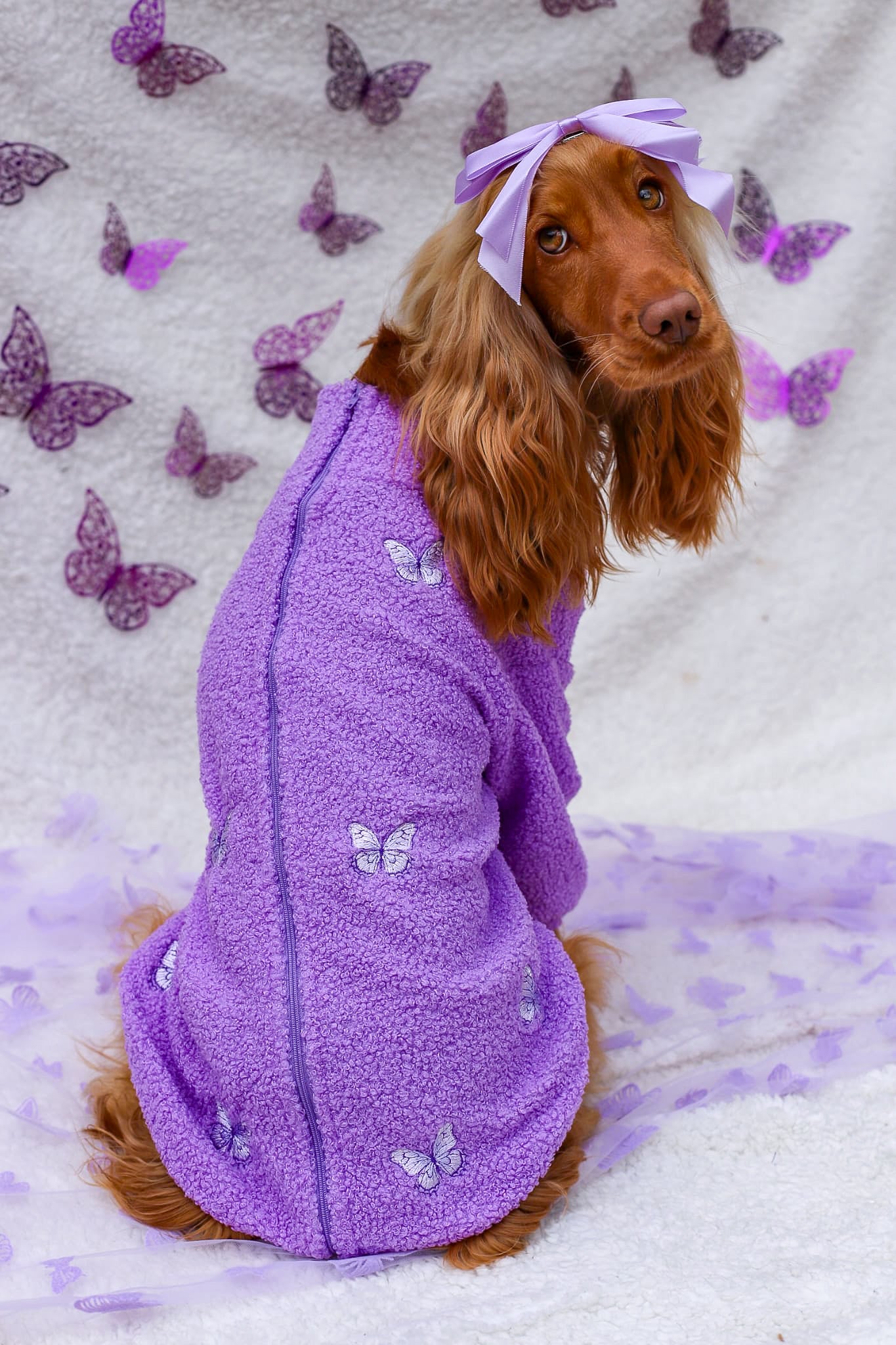 Teddy Fleece - Butterfly Bliss