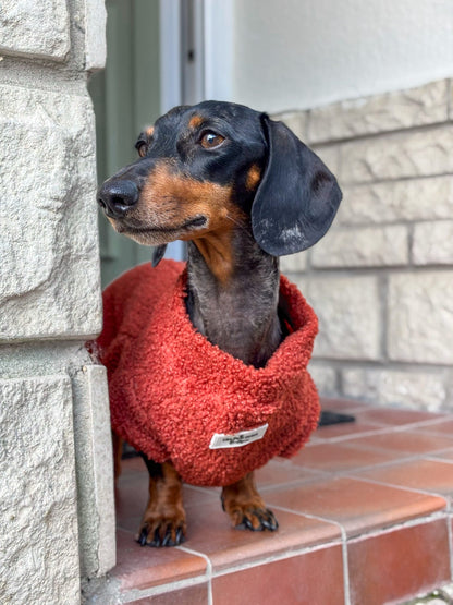 Teddy Fleece - Burnt Orange