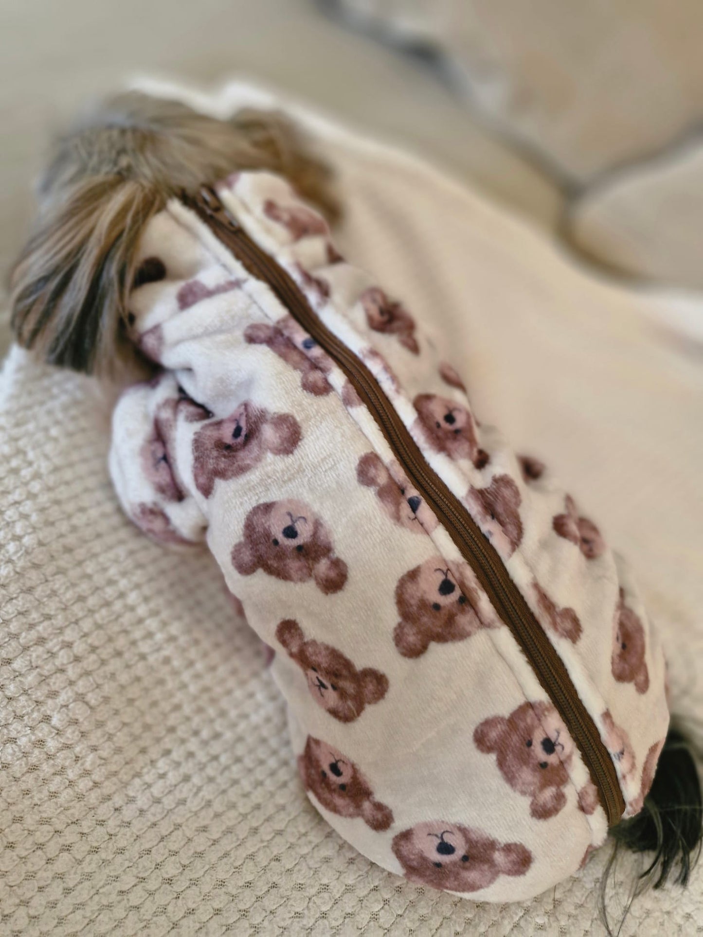 Little Bear Cub Snuggle Fleece