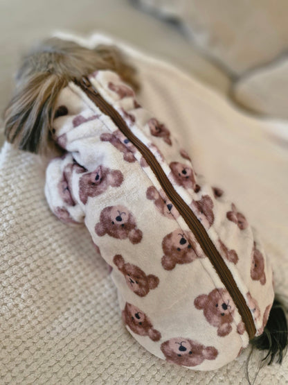 Little Bear Cub Snuggle Fleece