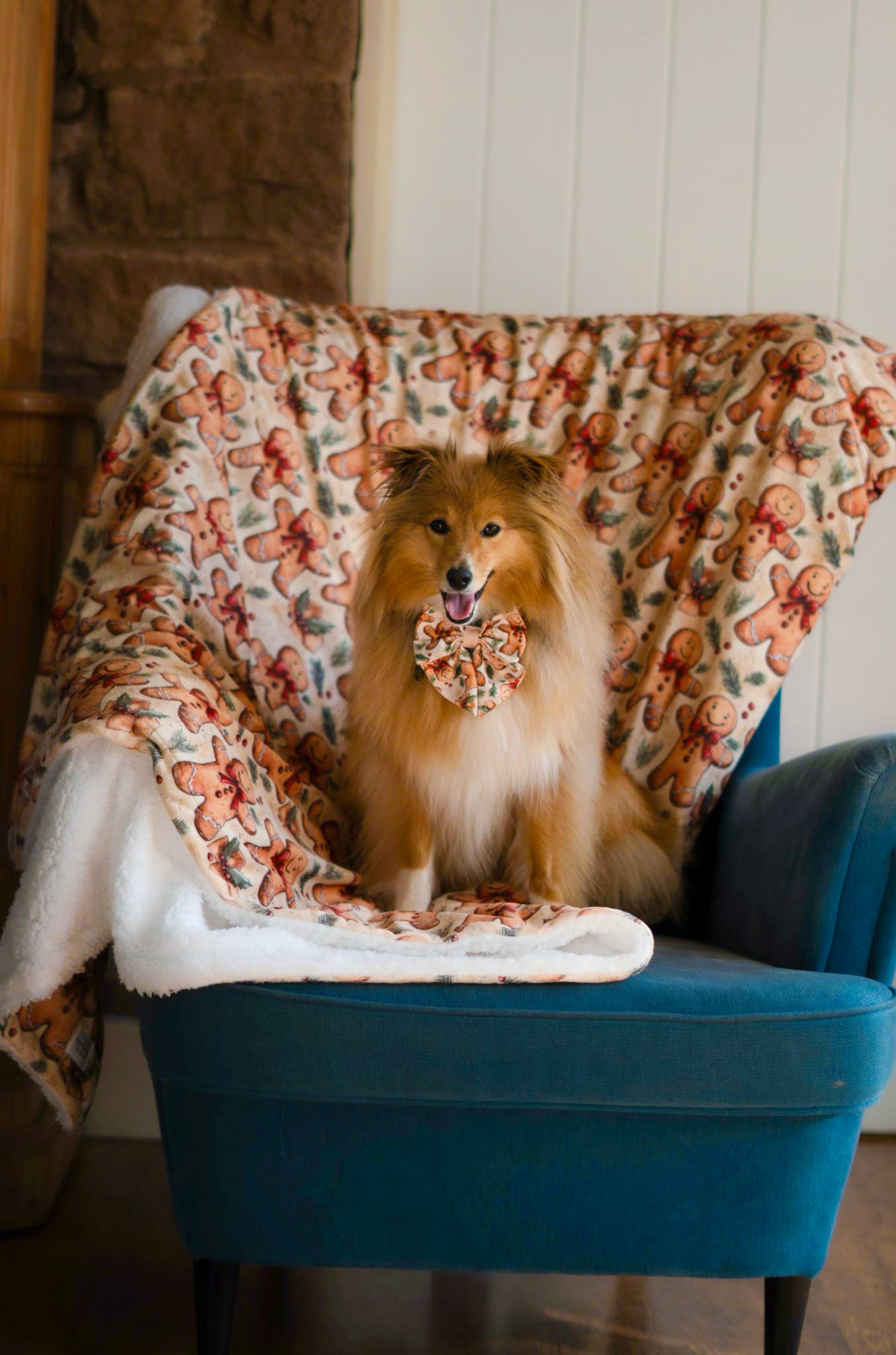 Gingerbread Grove Human Blanket