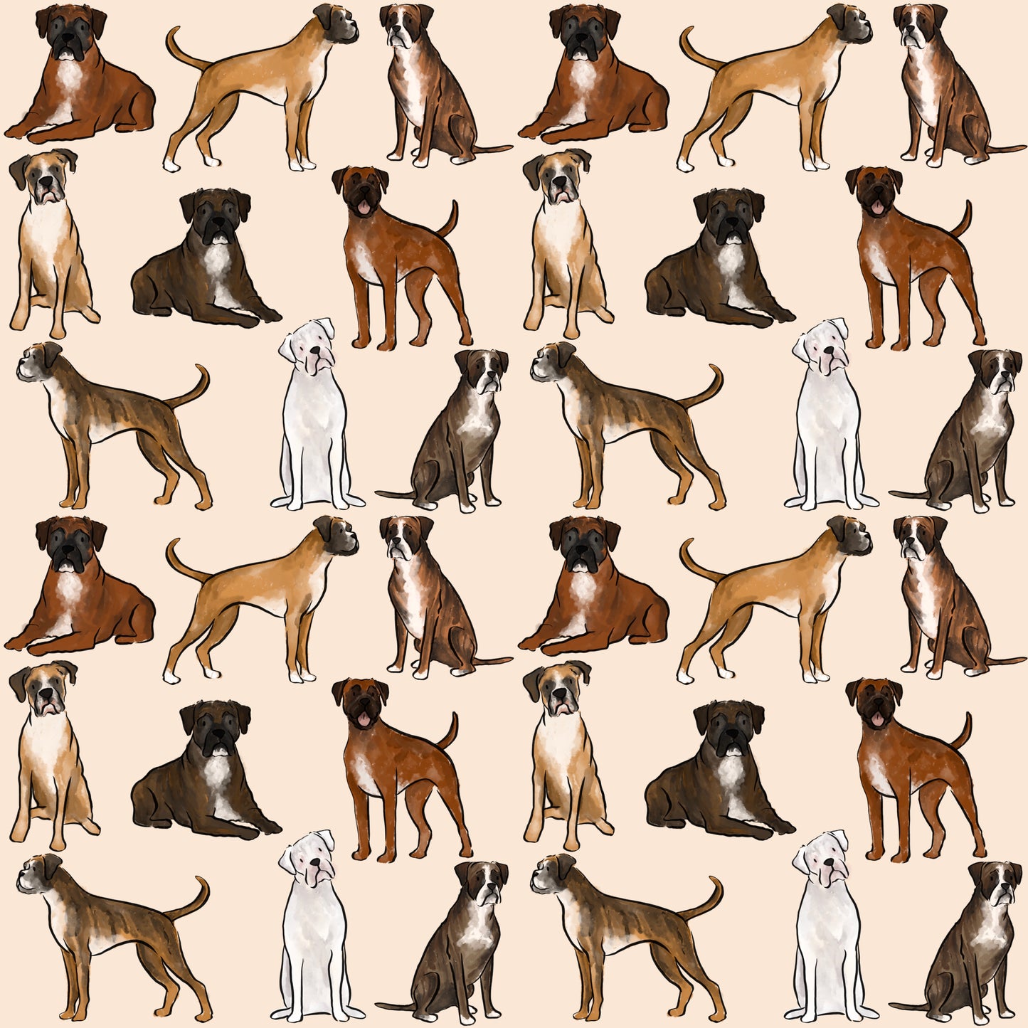 The Boxer Dog Walking Bag