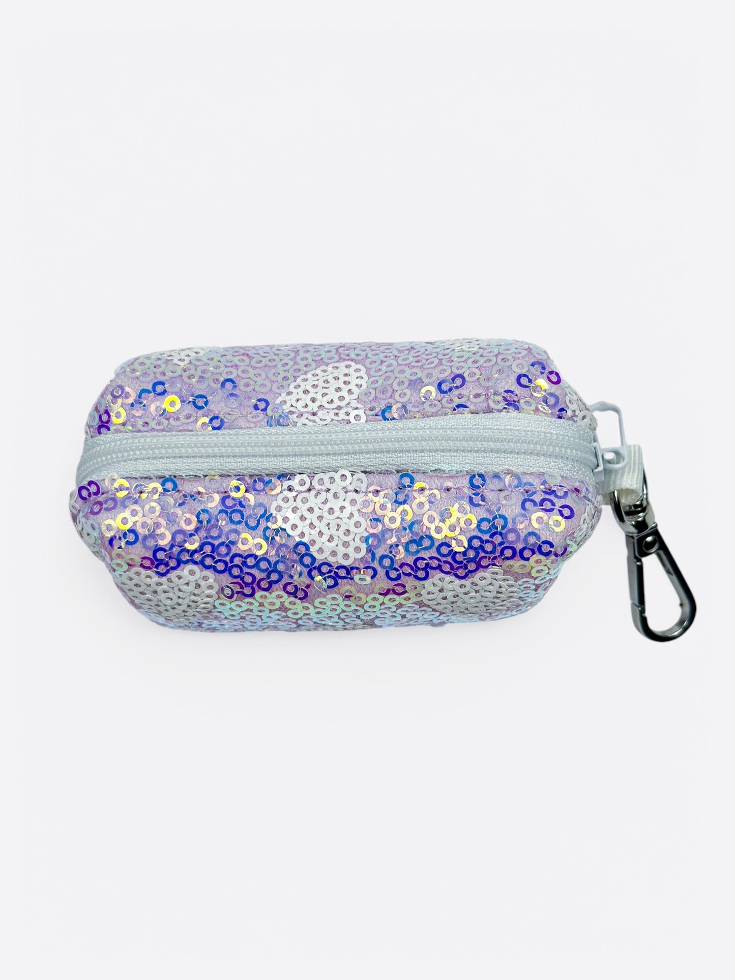 The Sassy in Sequins - Lilac Poo Bag Holder